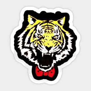 Tiger with bowtie Sticker